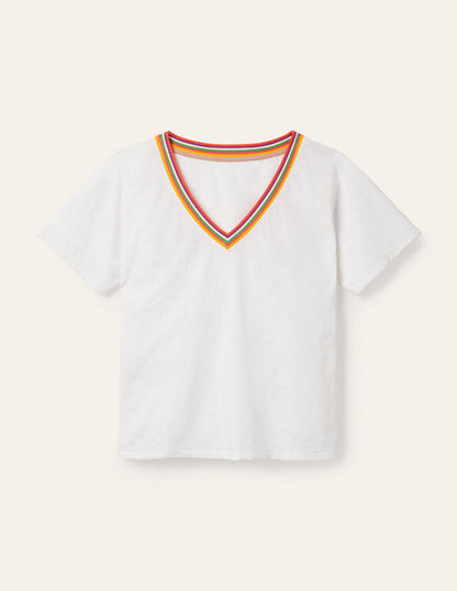 Beatrice Jersey Top-White-7