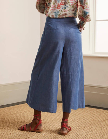 Brompton Culottes-Mid Vintage Denim-3
