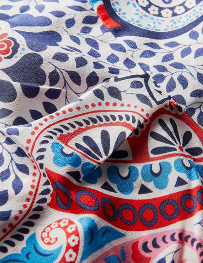Silk Shirt-Mariner Blue, Kaleidoscope-7