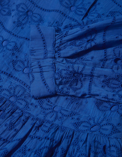 Broderie Cotton Dress-Summit-6