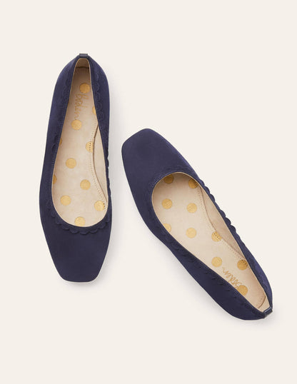 Olive Ballerinas-Navy-1