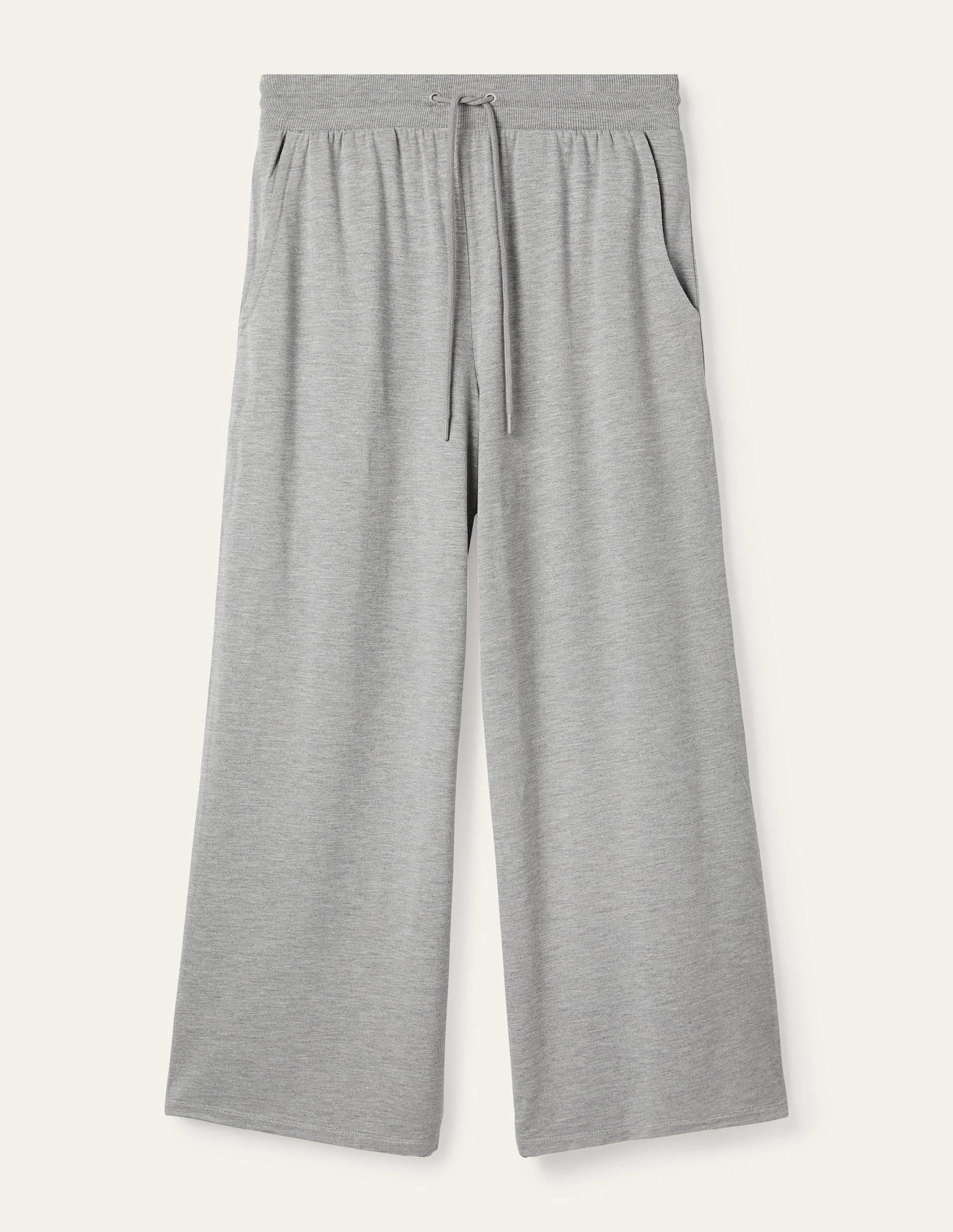 Emma Cropped Joggers-Grey Marl-5