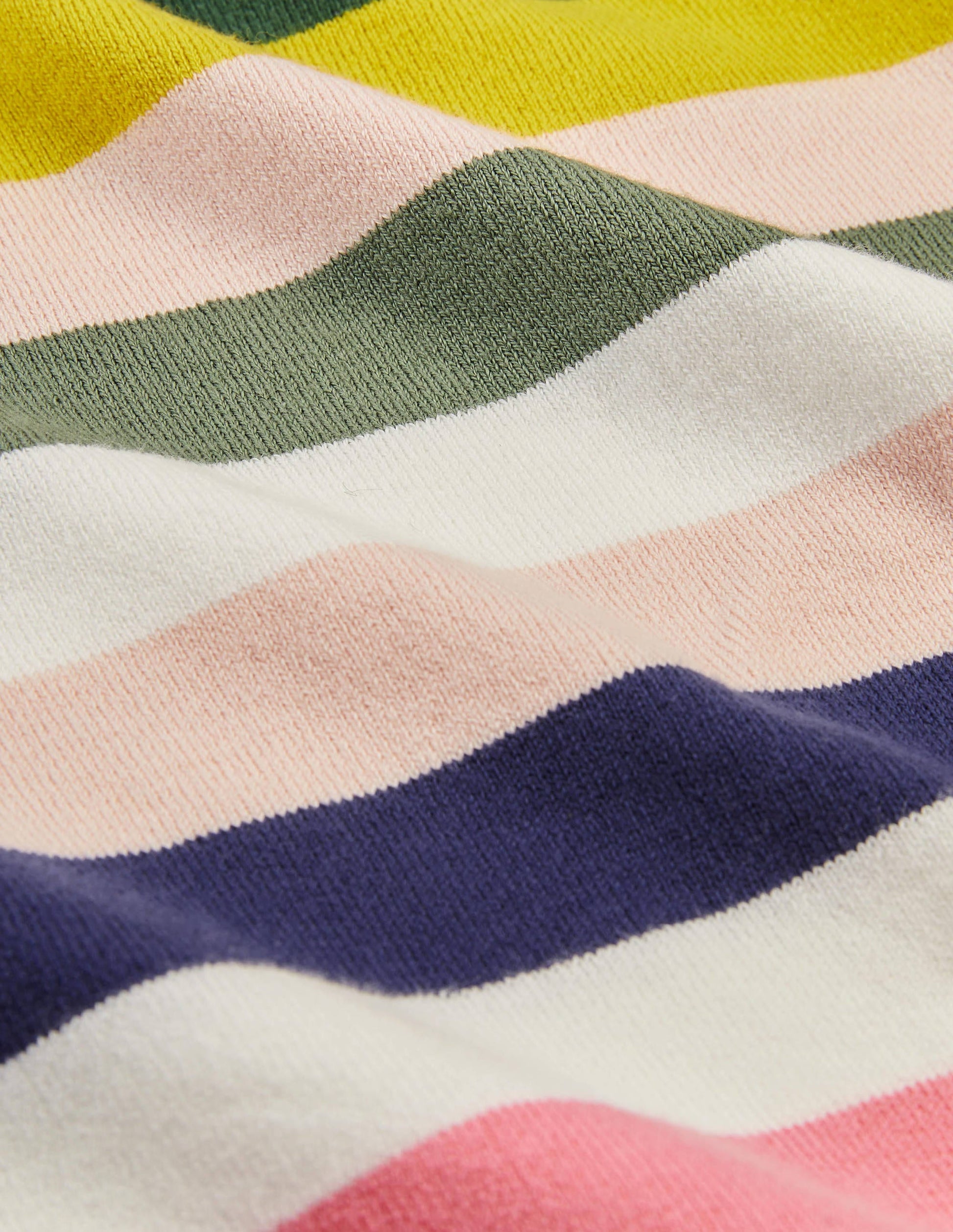 Abingdon Cotton Knitted Tee-Multi Stripe-5