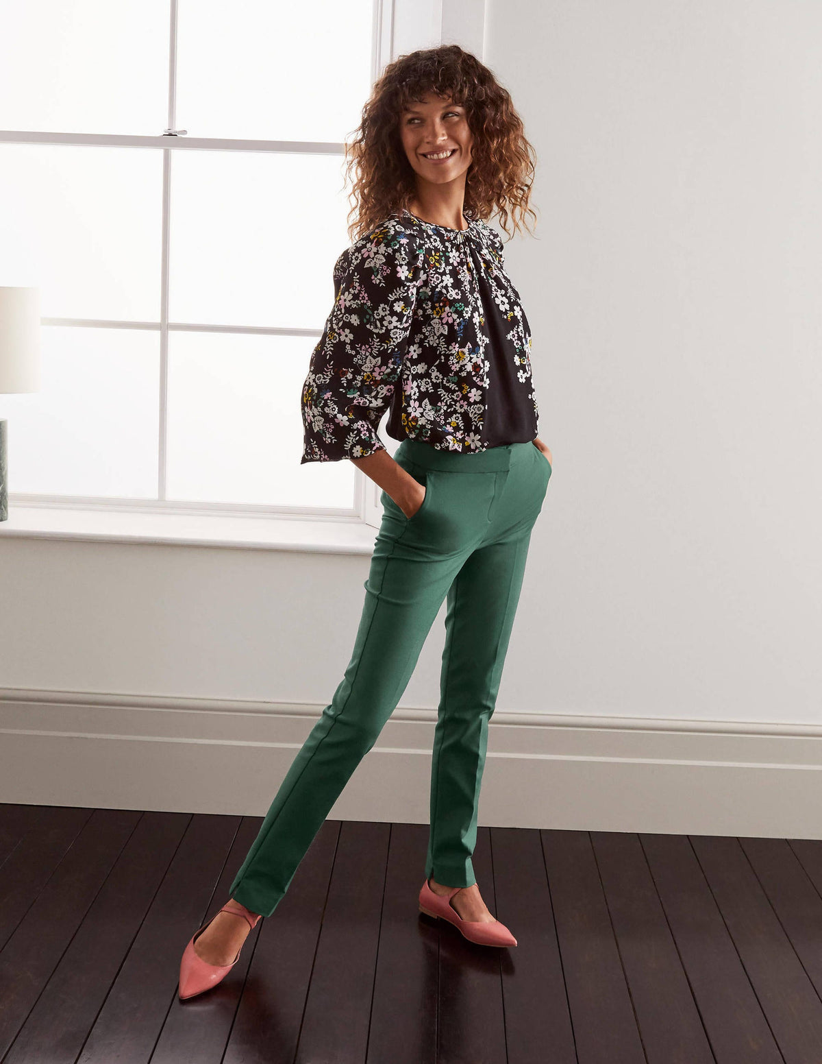 Richmond Trouser-Palm Leaf - Image 4