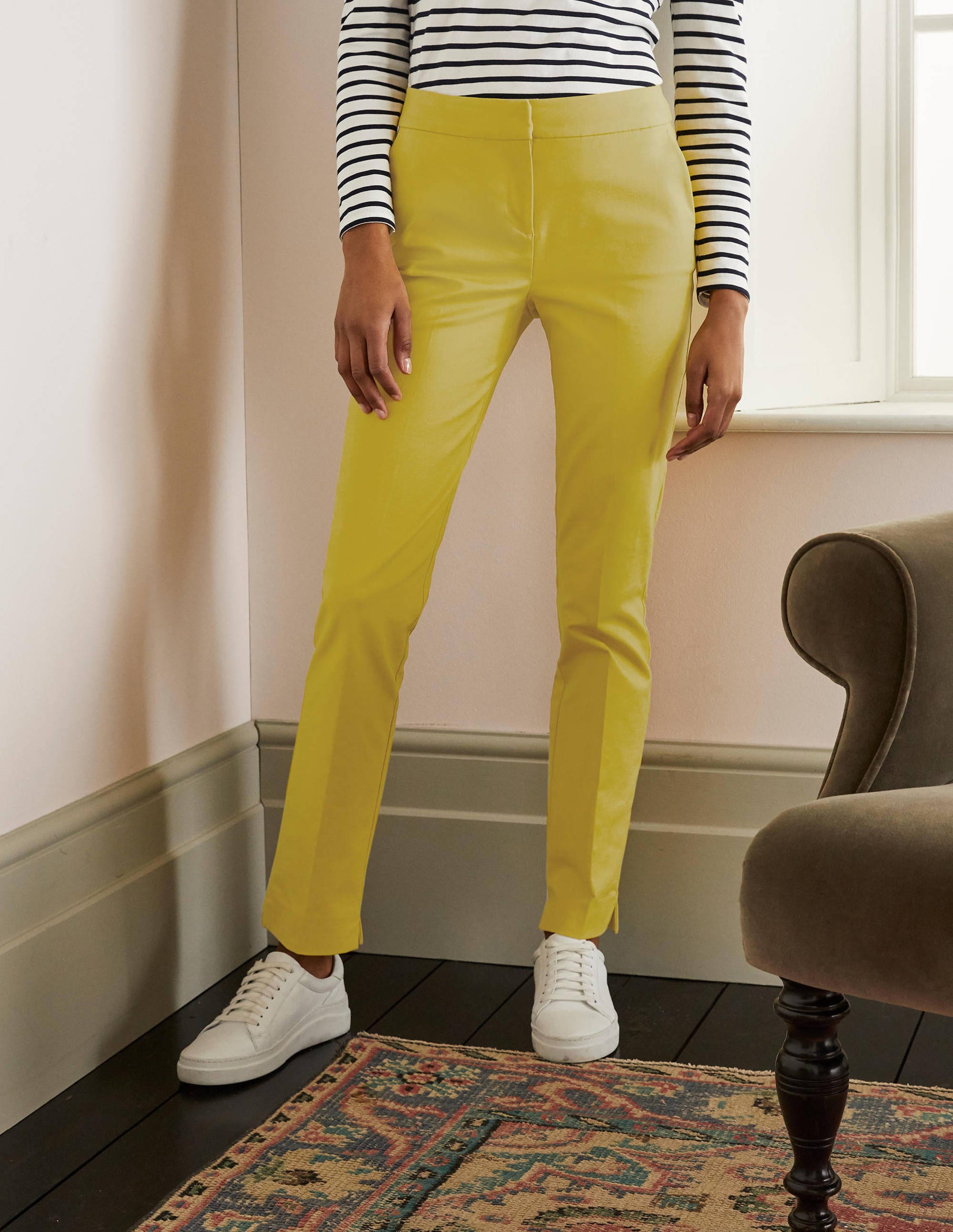 Richmond Trouser-Chartreuse - Image 1