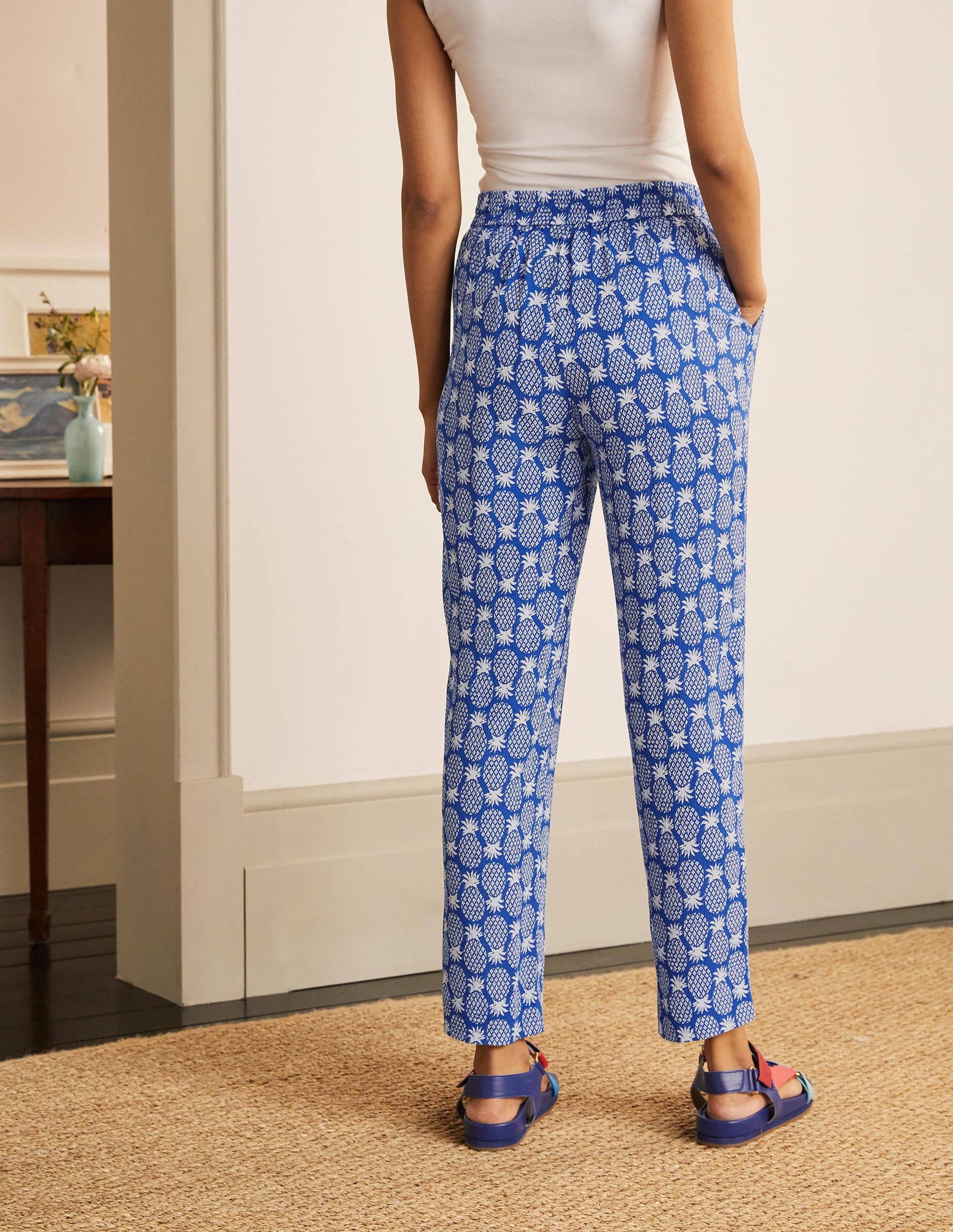 Bembridge Trousers-Summit, Pineapple Geo-2