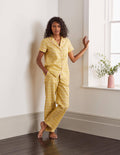 Phoebe PJ Shirt-Chartreuse, Pineapple Geo