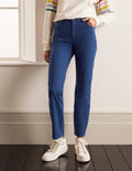 Slim Straight Ankle Skimmers-Blue Depths