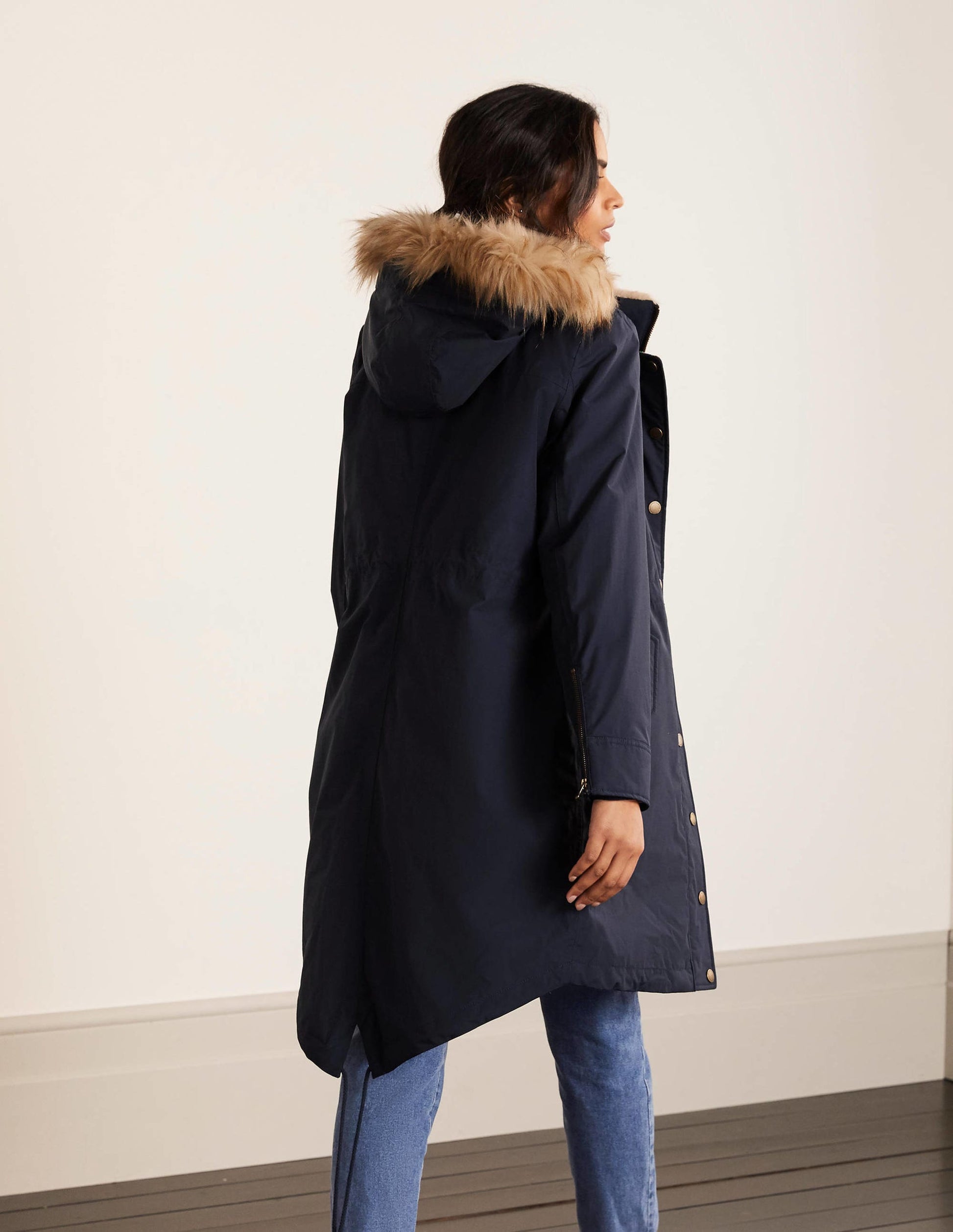 Dunbar Waterproof Parka-Navy-4