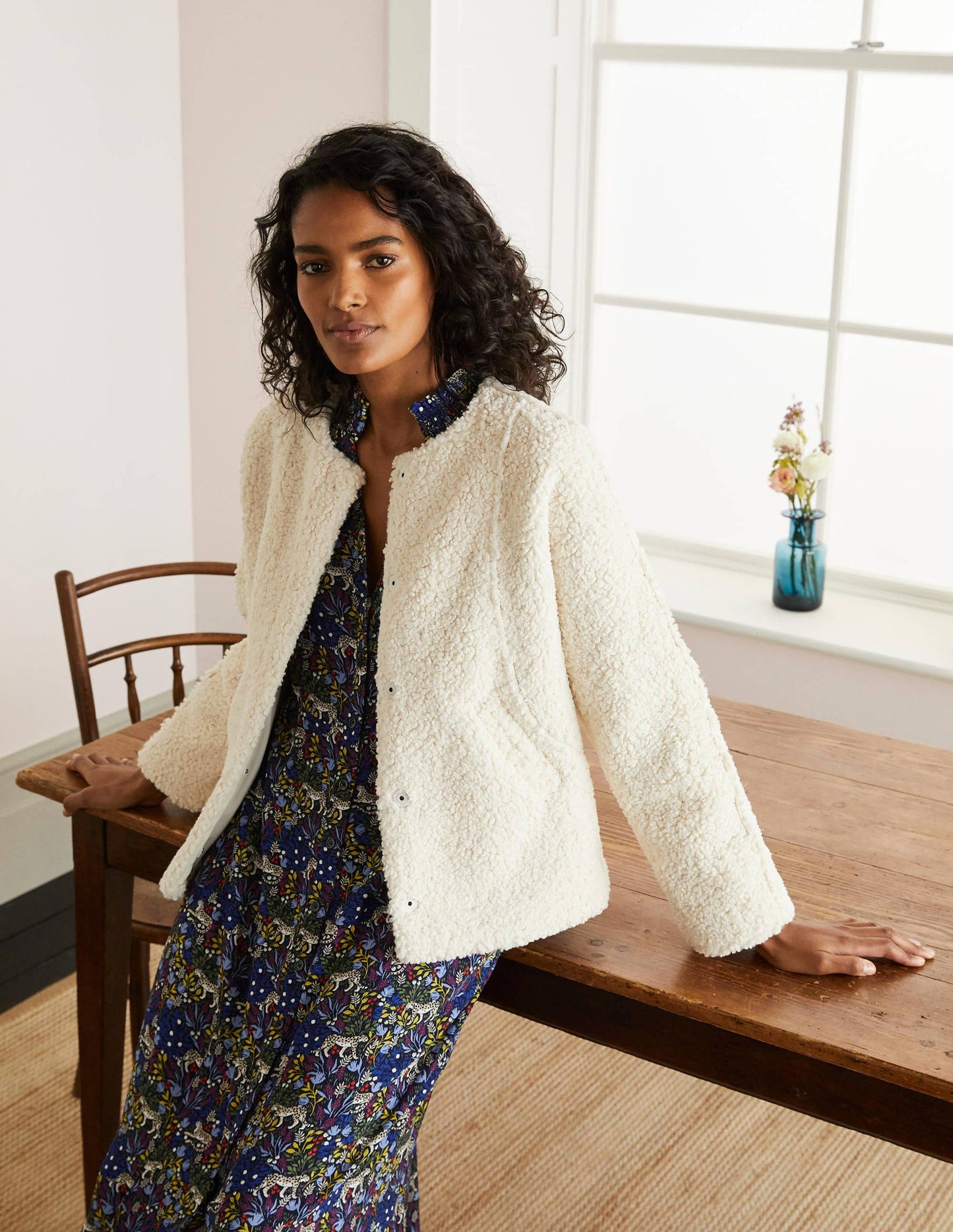 Blickling Jacket-Ecru