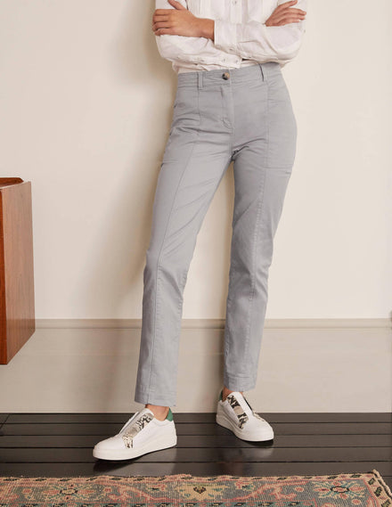 Abingdon Trousers-Grey Squirrel
