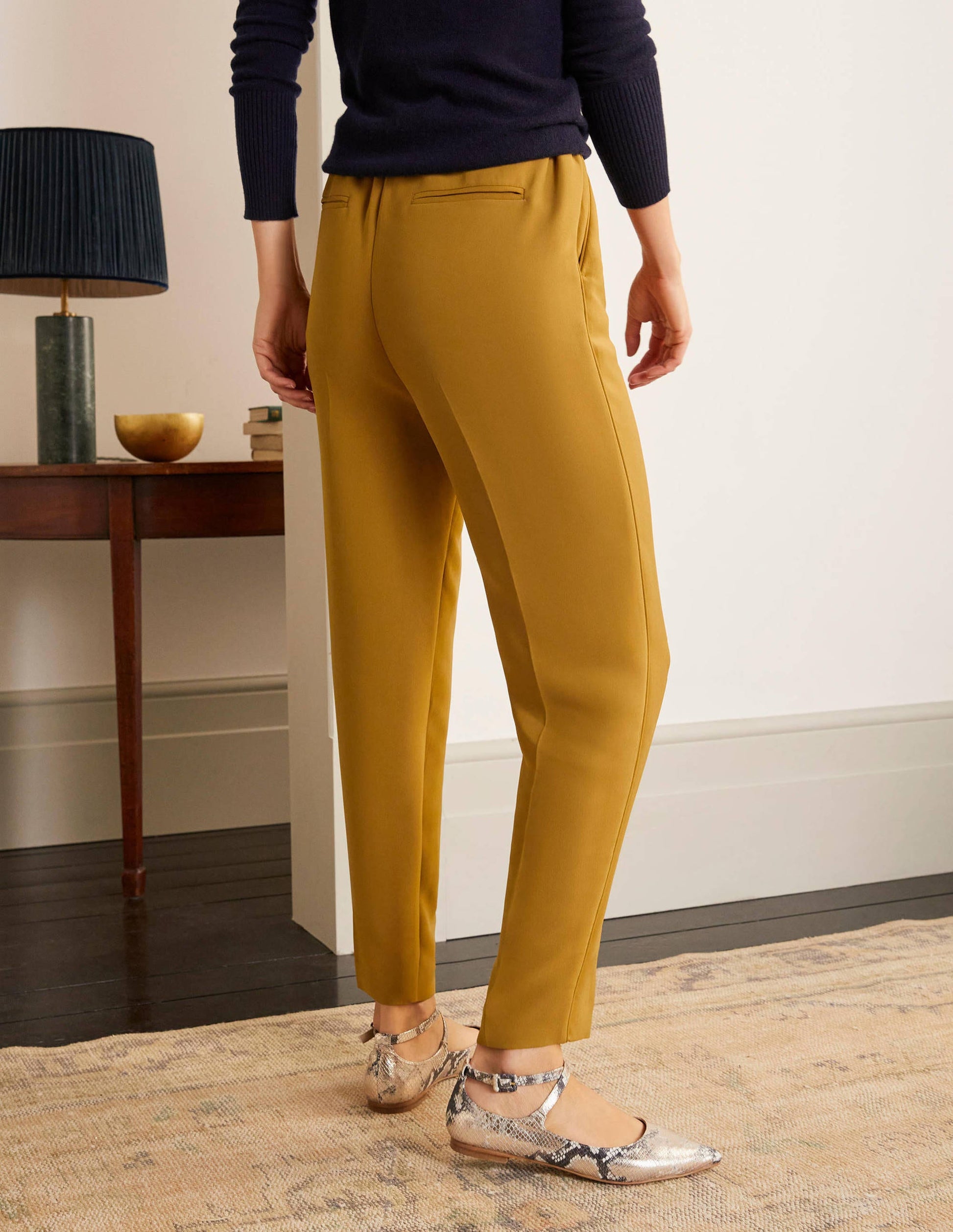 Albemarle Pull On Trousers-Frankincense-2