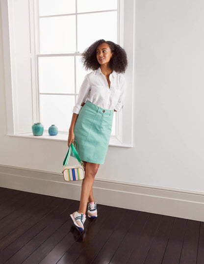 Abingdon Mini Skirt-Apple Mint-1