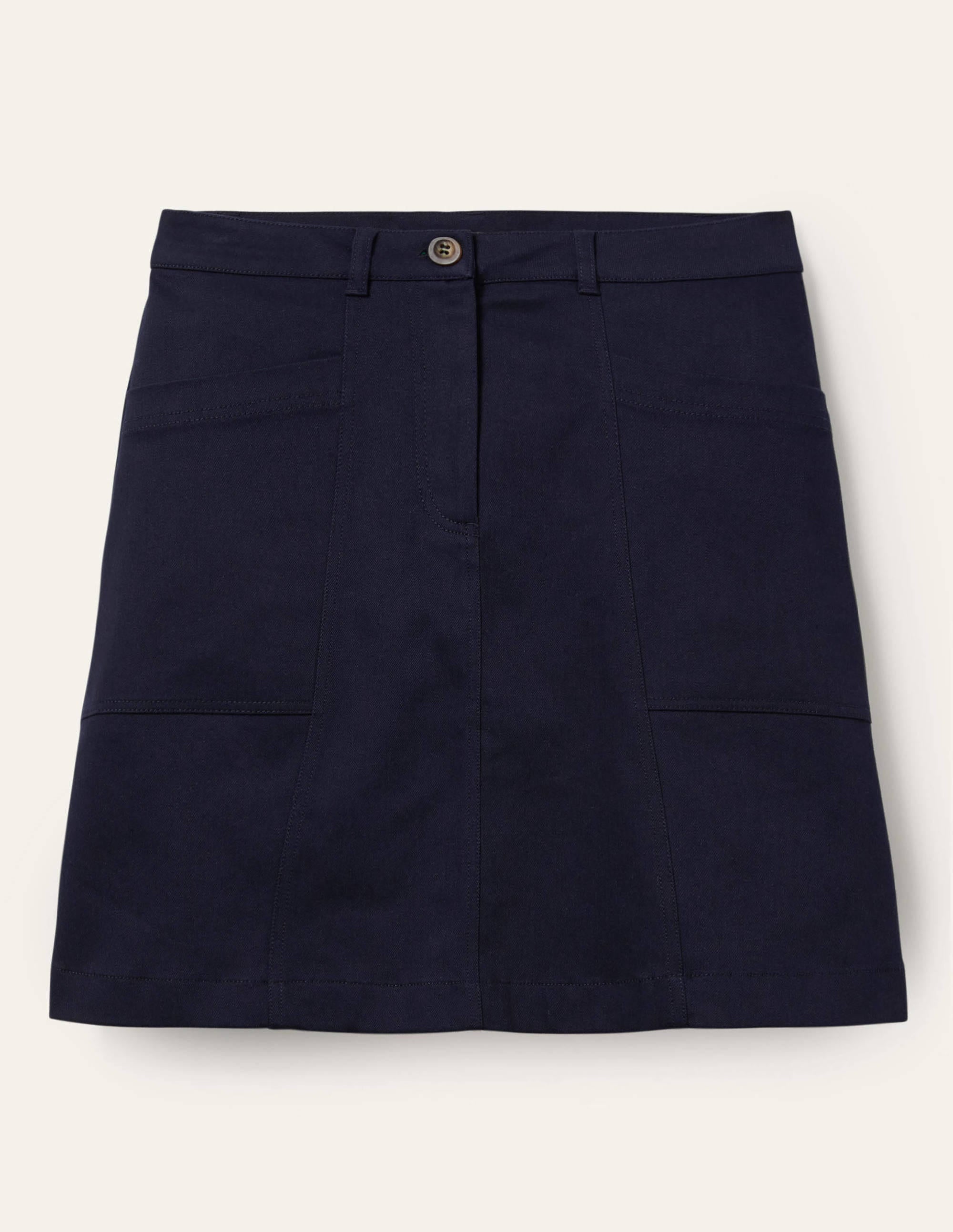 Abingdon Mini Skirt-Navy - Image 5