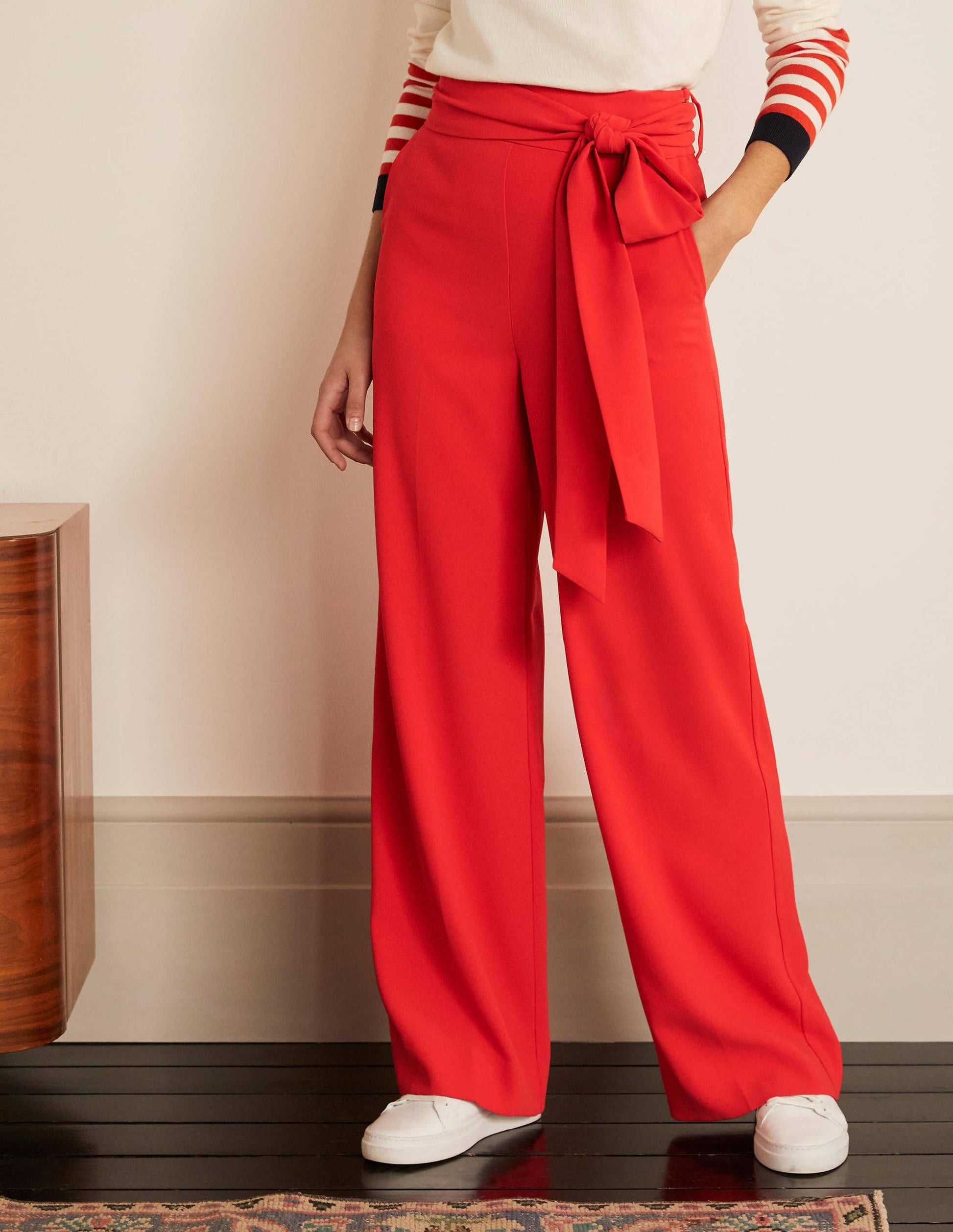Allendale Trousers-Cherry Red-2