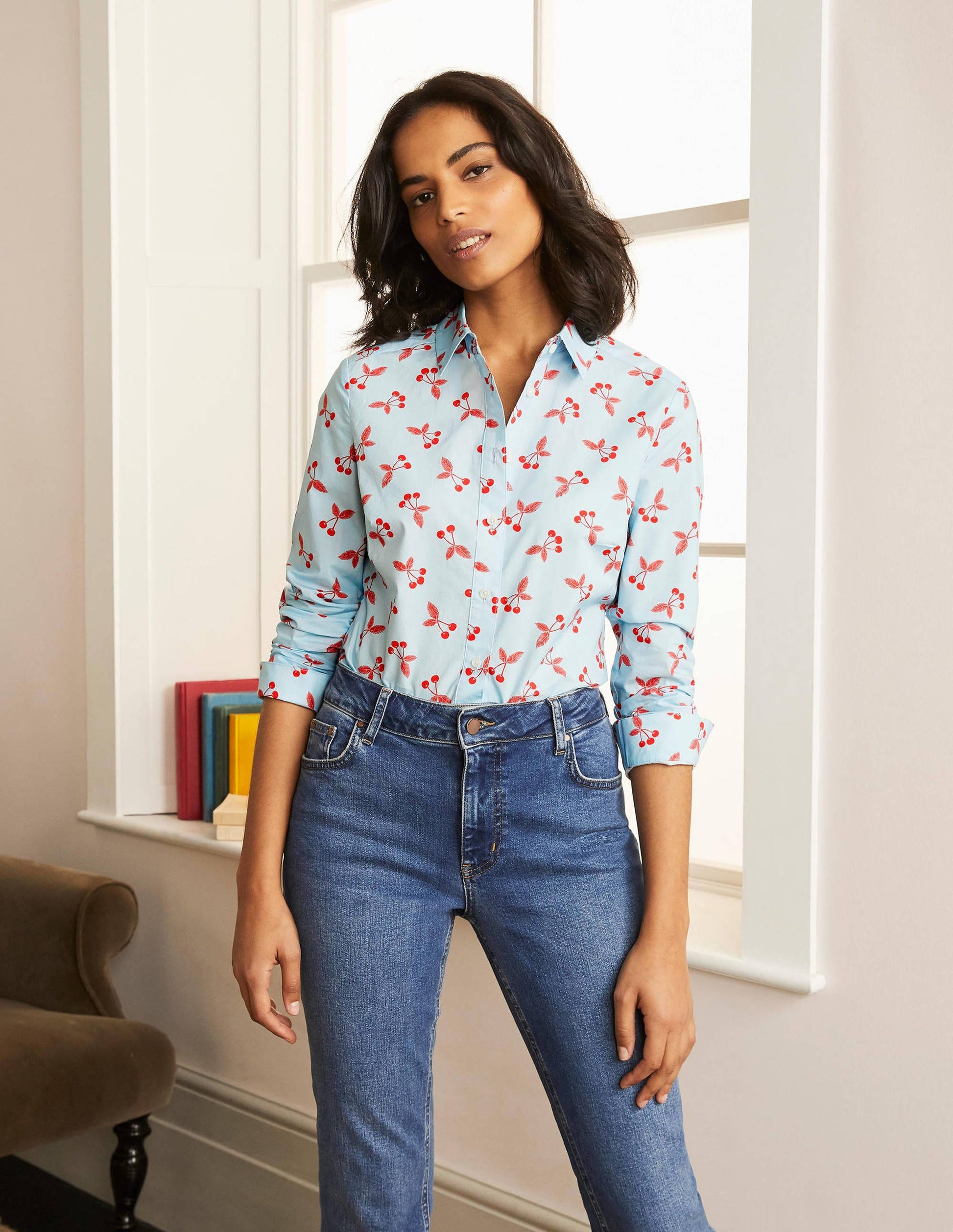 Modern Classic Shirt-Surf, Cherry Bunch-4