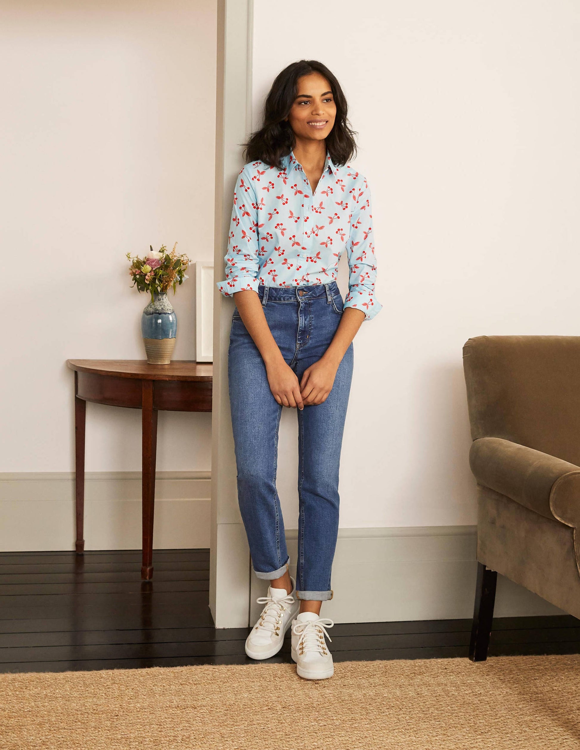 Modern Classic Shirt-Surf, Cherry Bunch-1