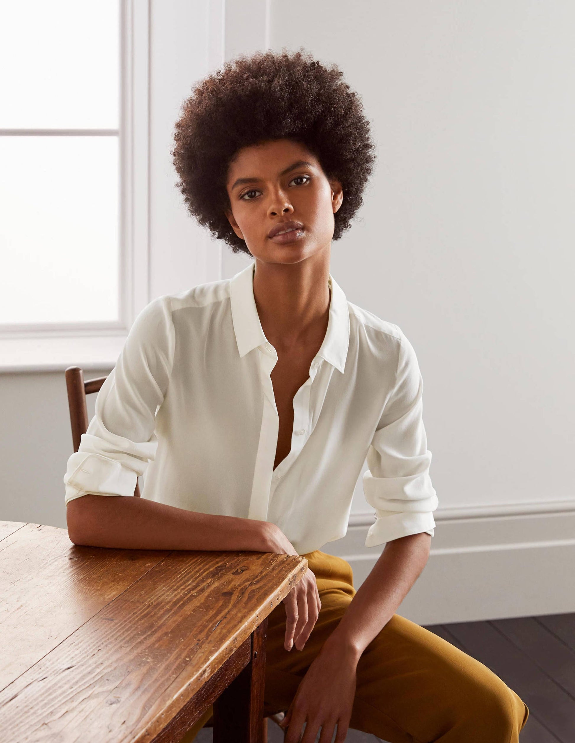 Silk Shirt-Ivory-5