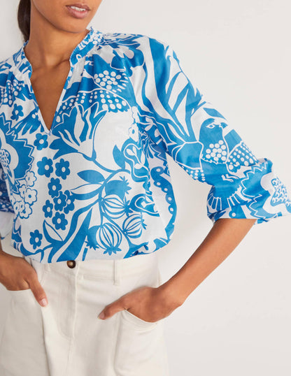 Heather Top-Moroccan Blue, Exotic Escape-3