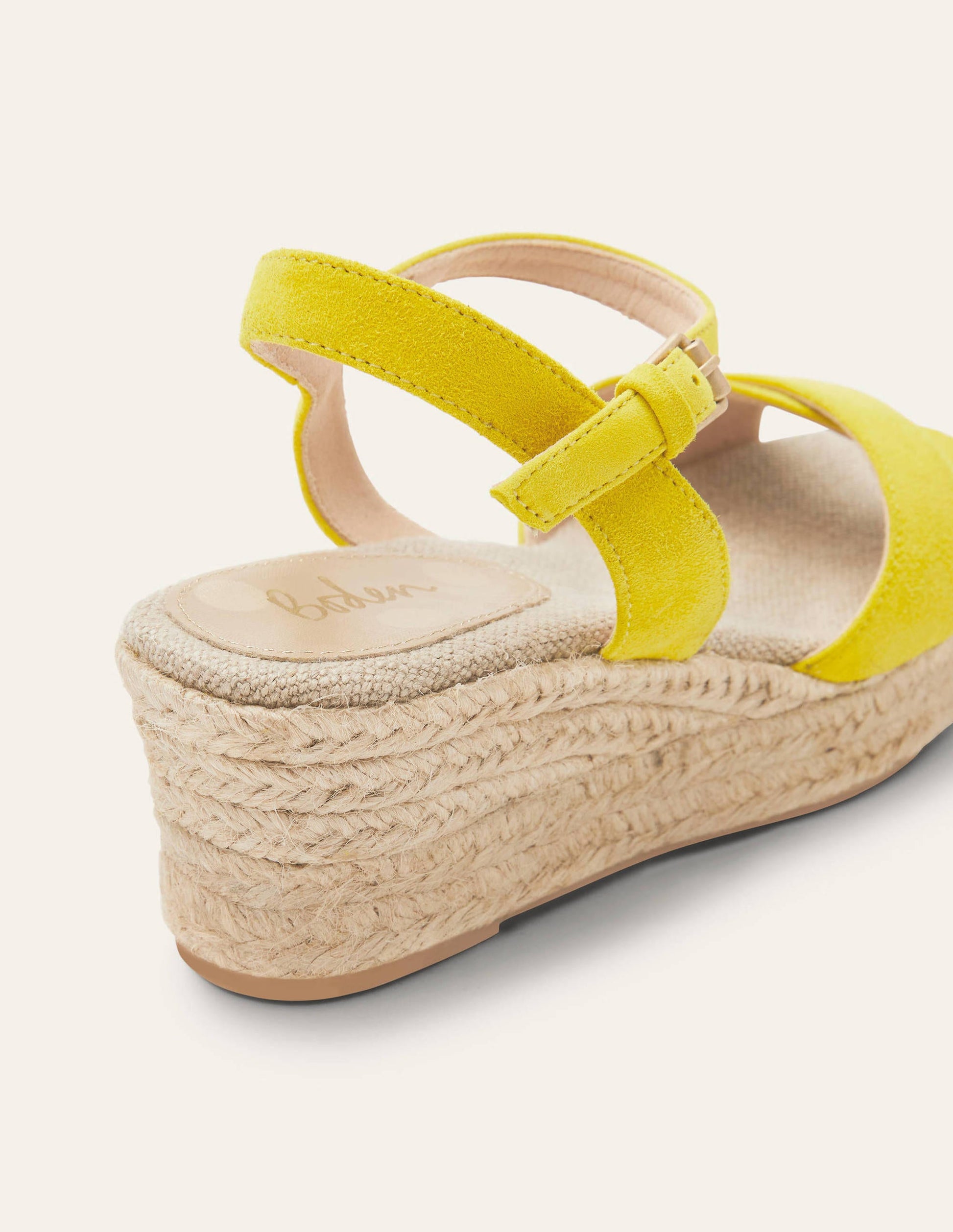 Jasmine Espadrille Wedges-Chartreuse-3