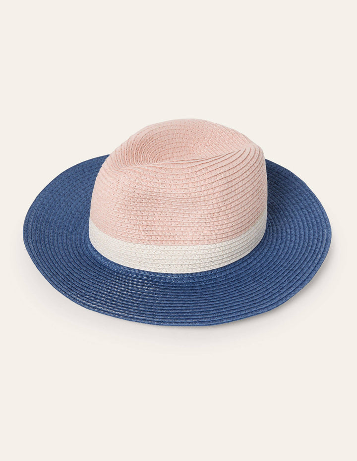Colourblock Sun Hat-Multi