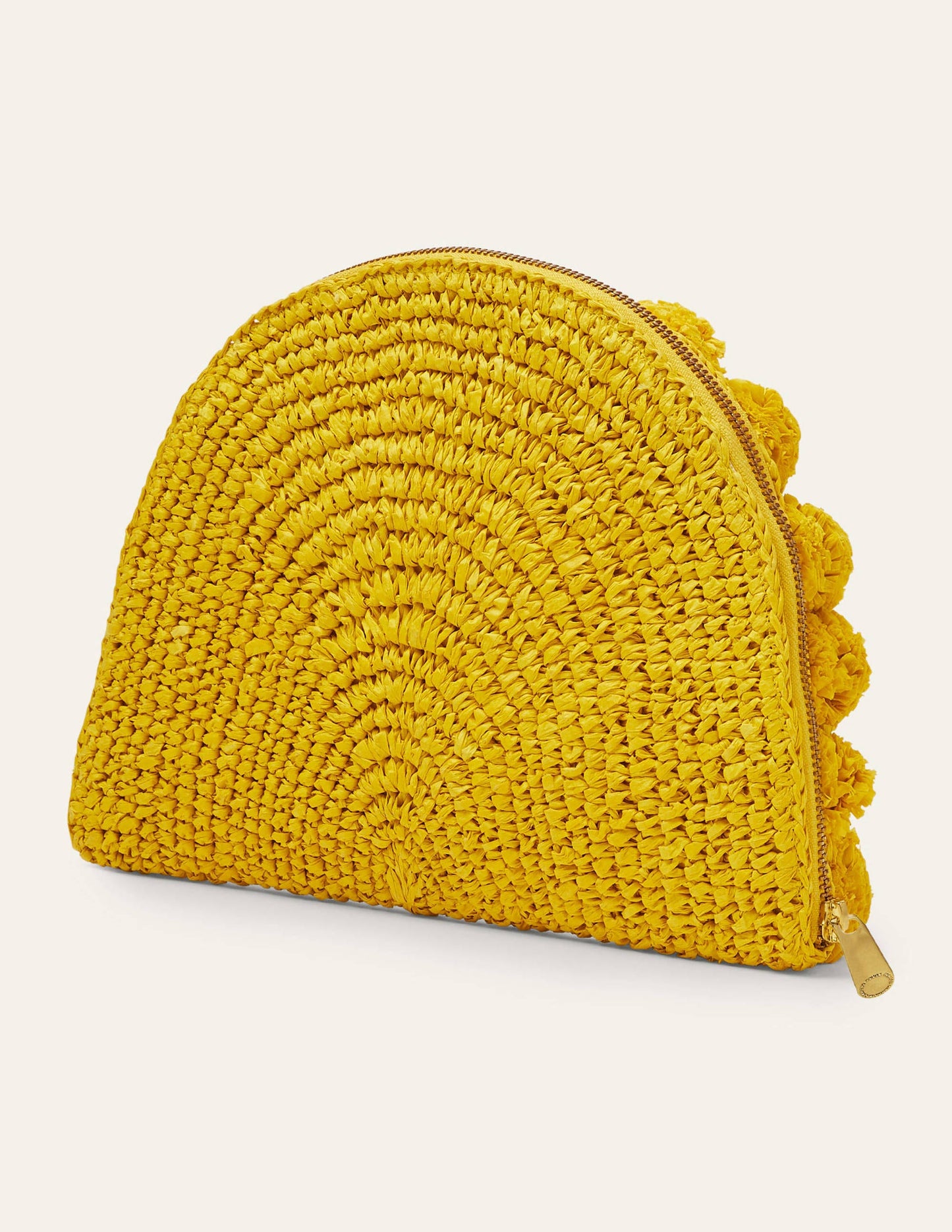 Christina Crochet Clutch-Daffodil