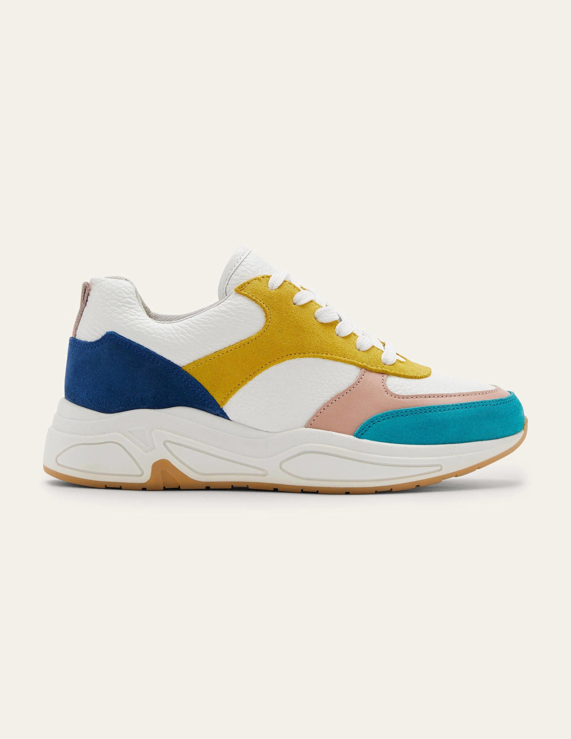 Rhea Trainers-Gulf Blue Colourblock-2