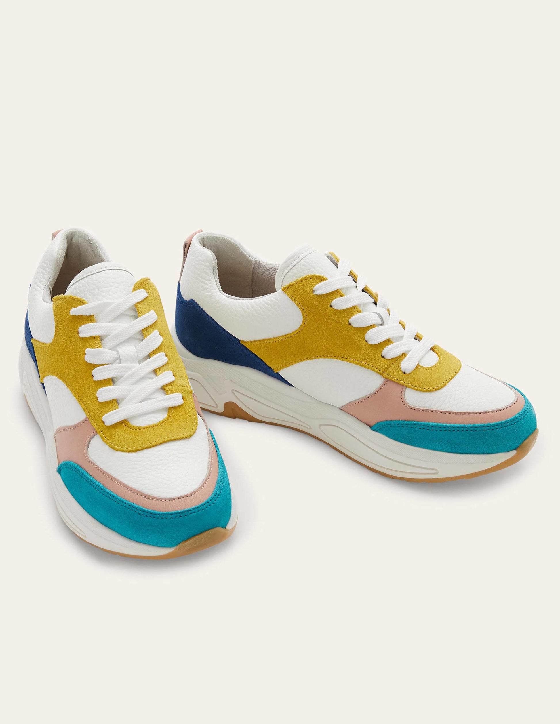 Rhea Trainers-Gulf Blue Colourblock-1
