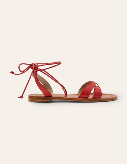Amelie Sandals-Red-2