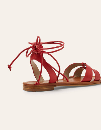 Amelie Sandals-Red-3