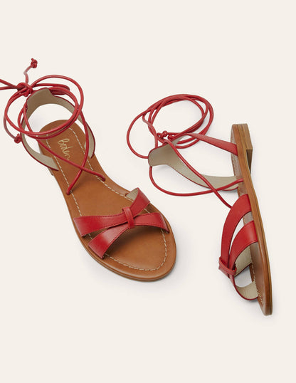 Amelie Sandals-Red-1