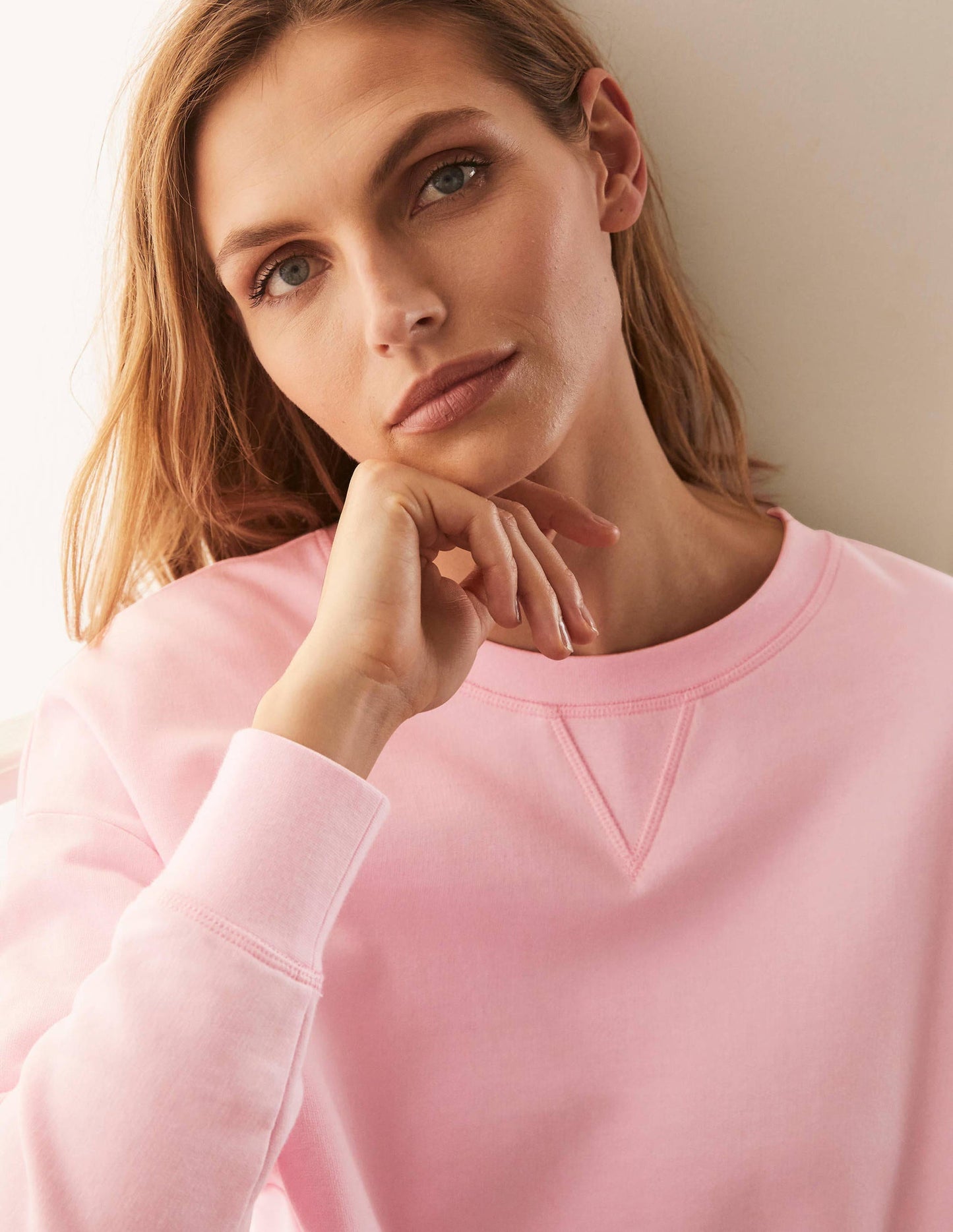 Cropped Sweatshirt-Spring Blossom
