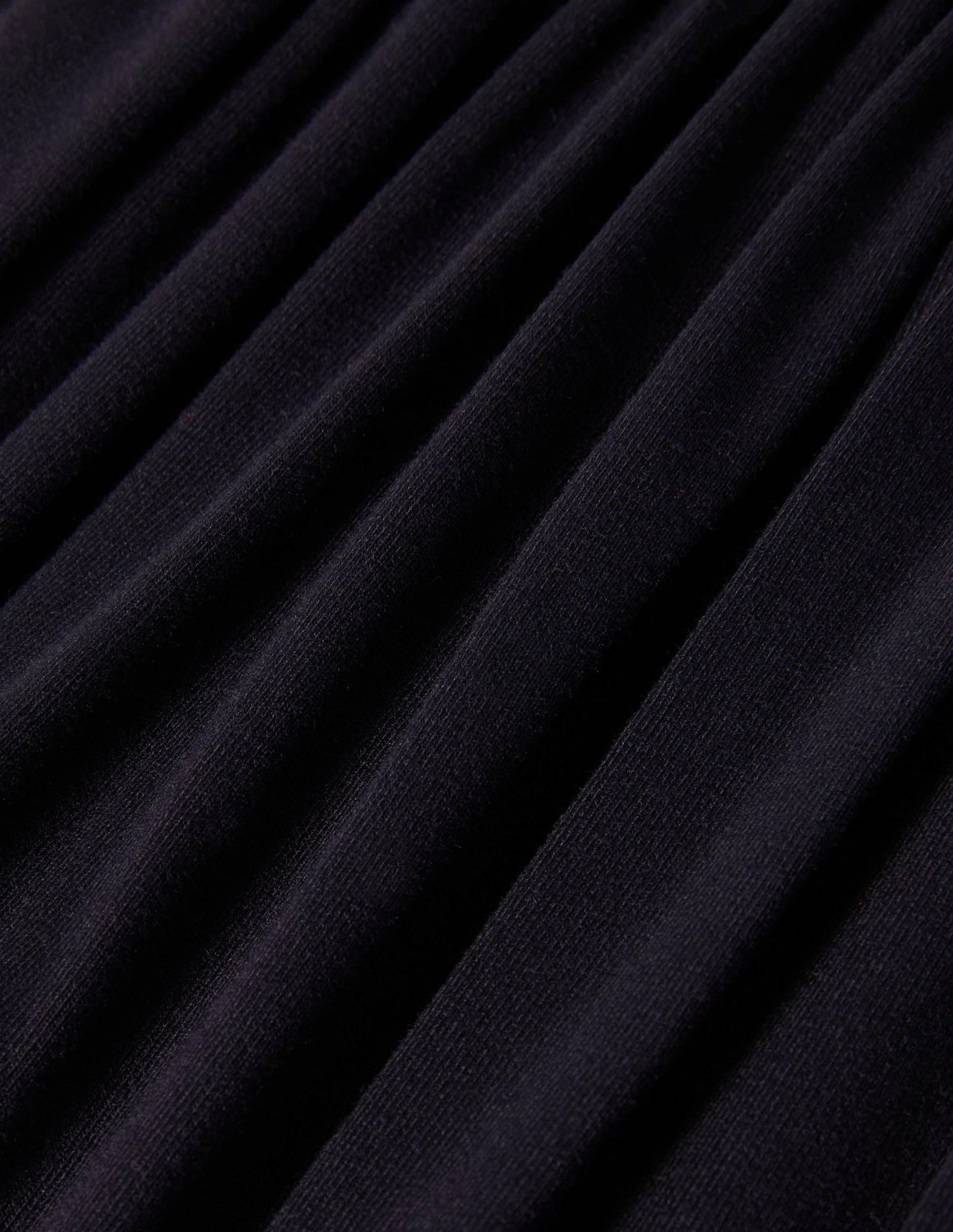 Ruched Waist Skirt-Navy