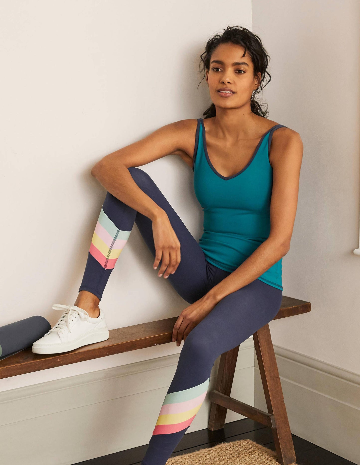 Bettina Active Vest-Teal