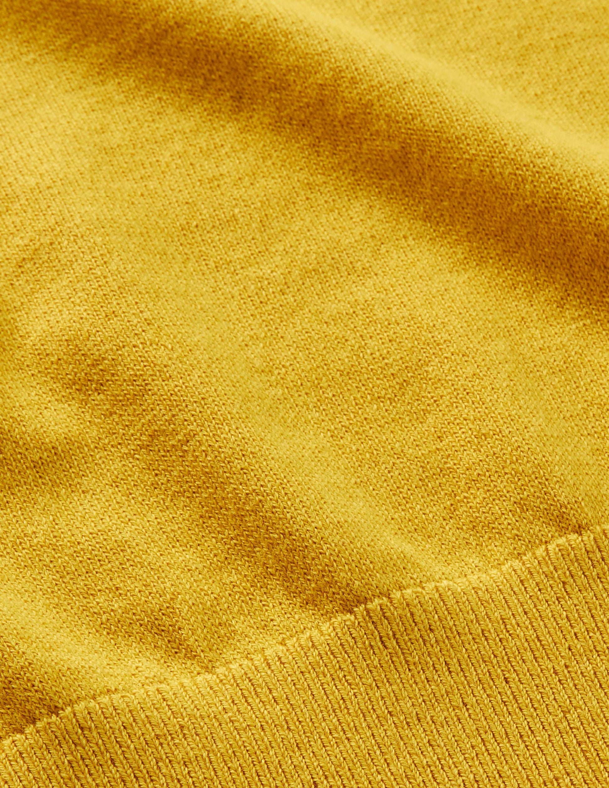 Abbotsbury Knitted Tee-Daffodil-6