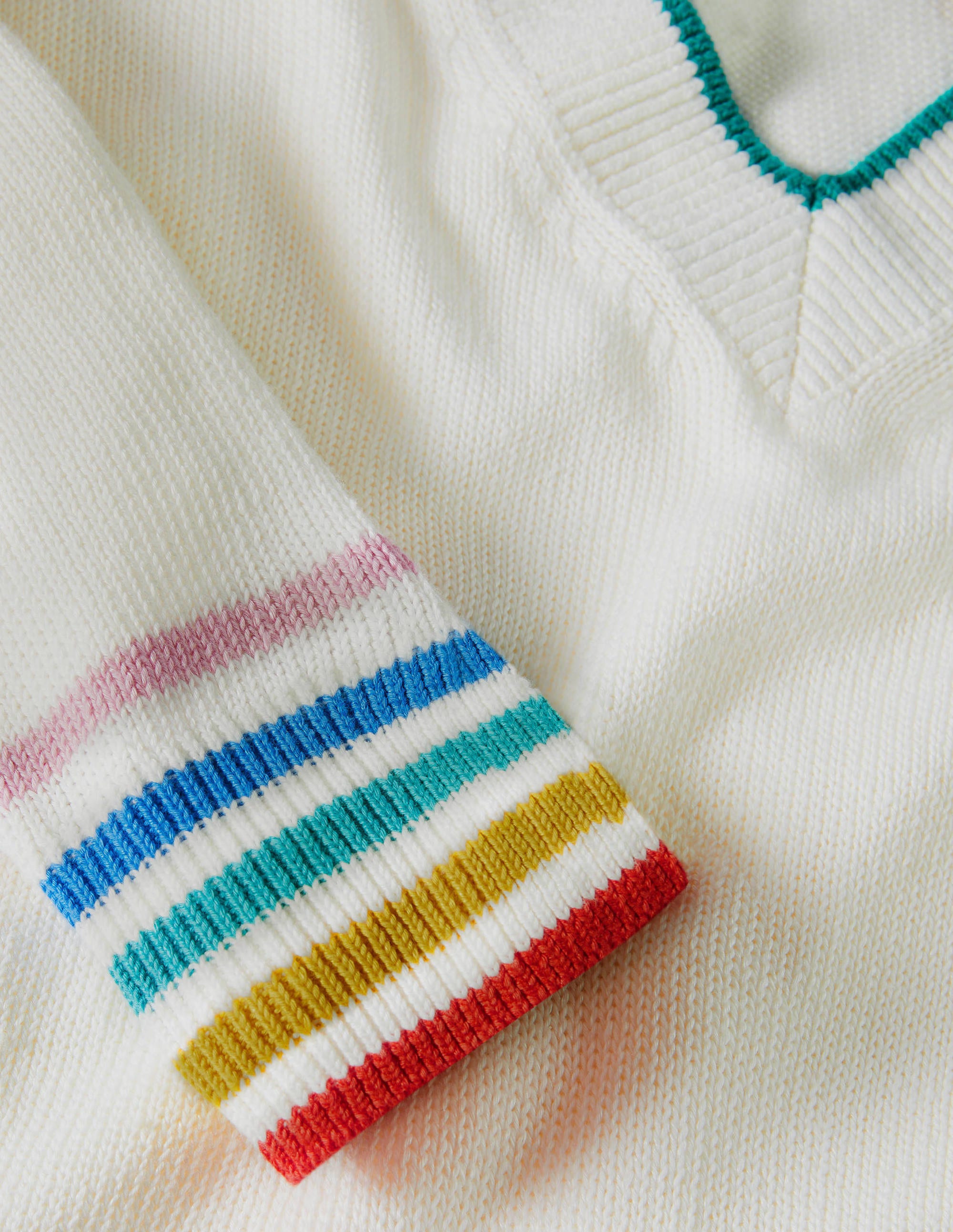 Bamburgh Relaxed Jumper-Ivory - Image 5