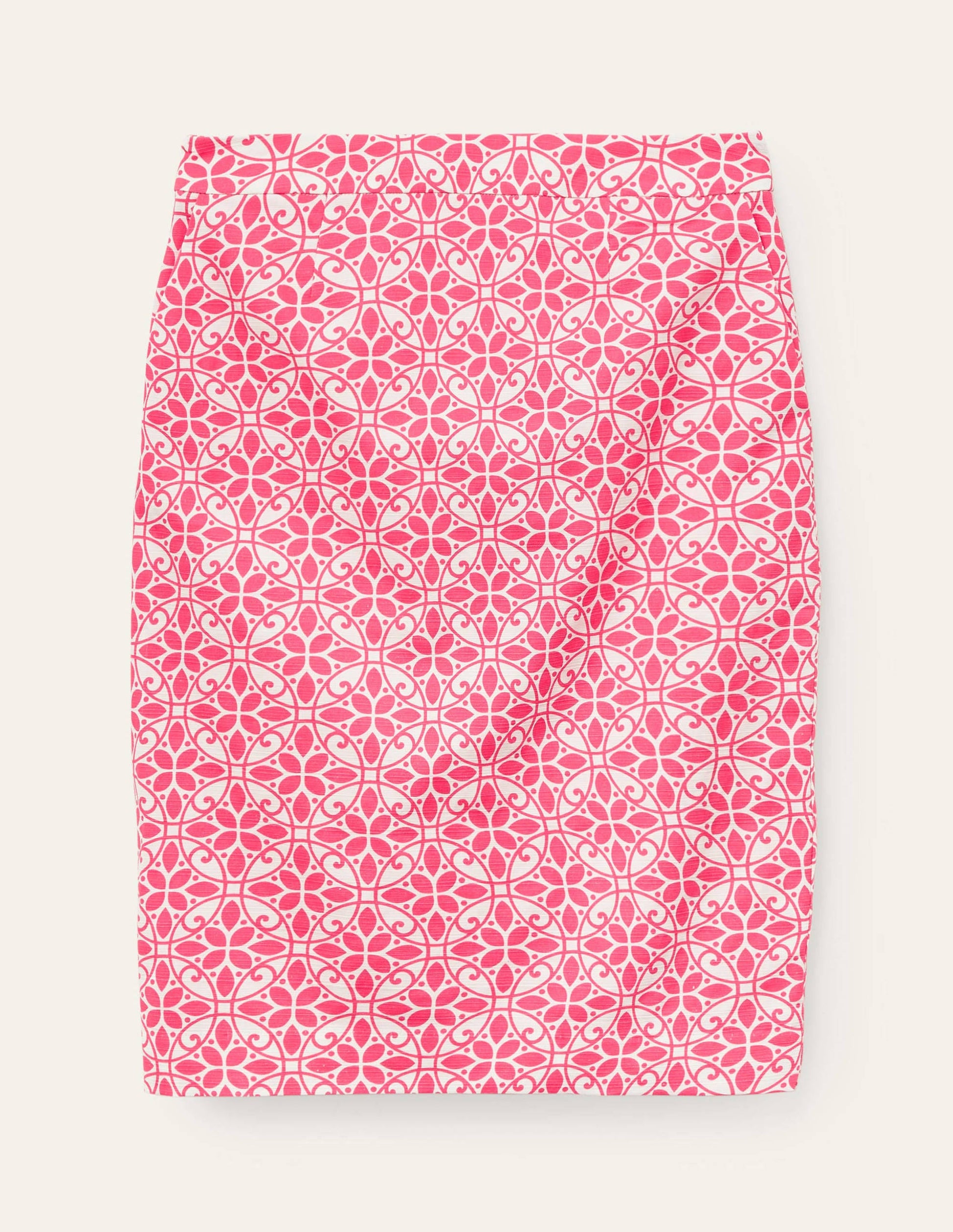 Gabriella Pencil Skirt-Lollipop, Ornate Lattice-5