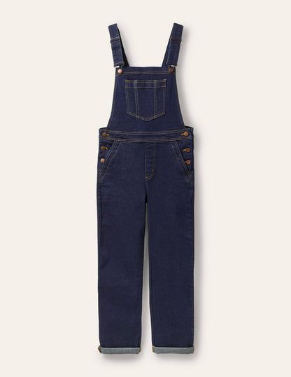 Girlfriend Dungarees-Indigo-5