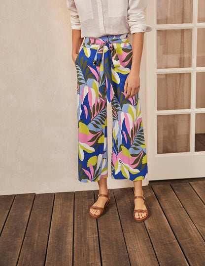 Caithness Trousers-Plum Blossom, Tropical Flora-1