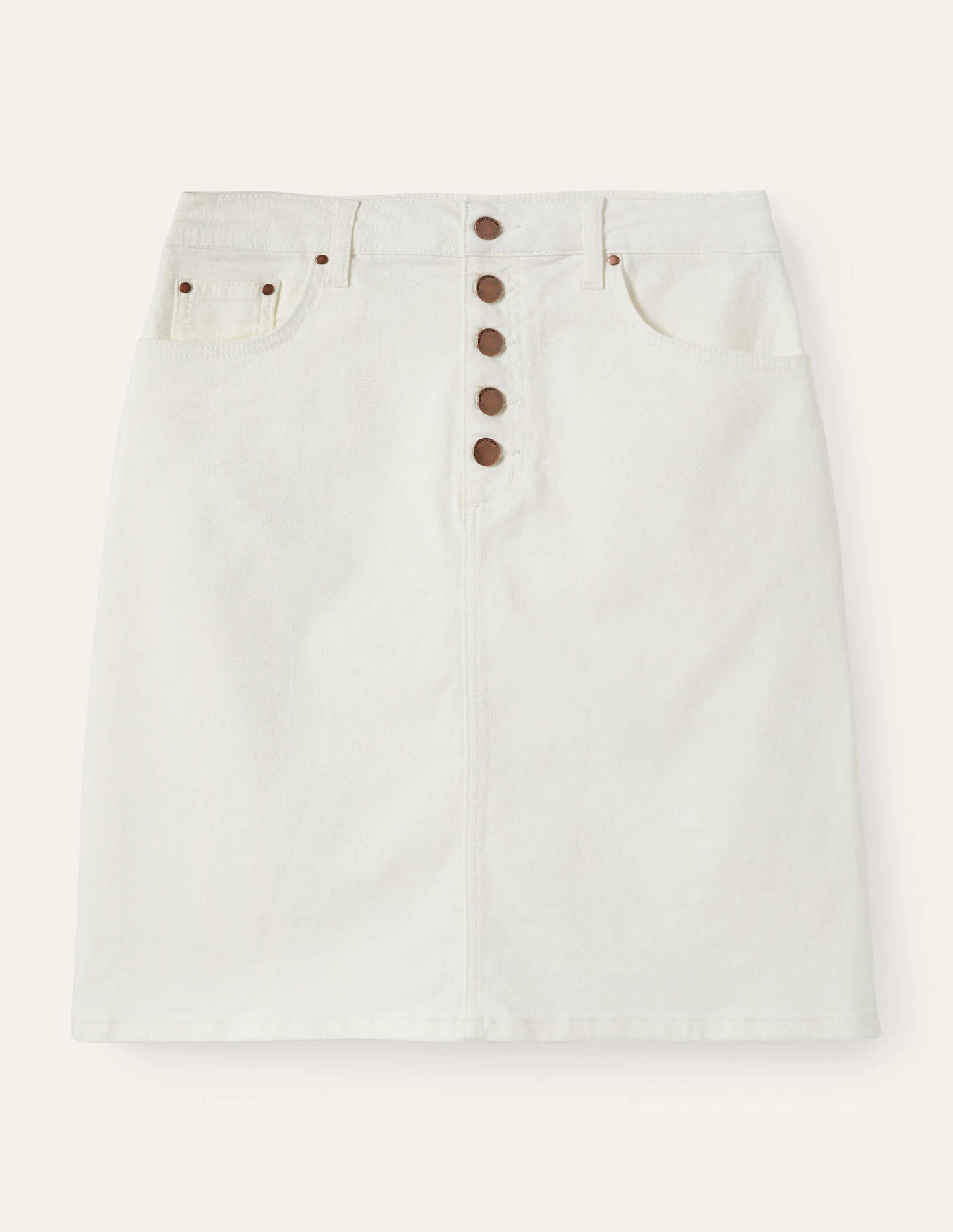 Amelie Girlfriend Skirt-Ecru