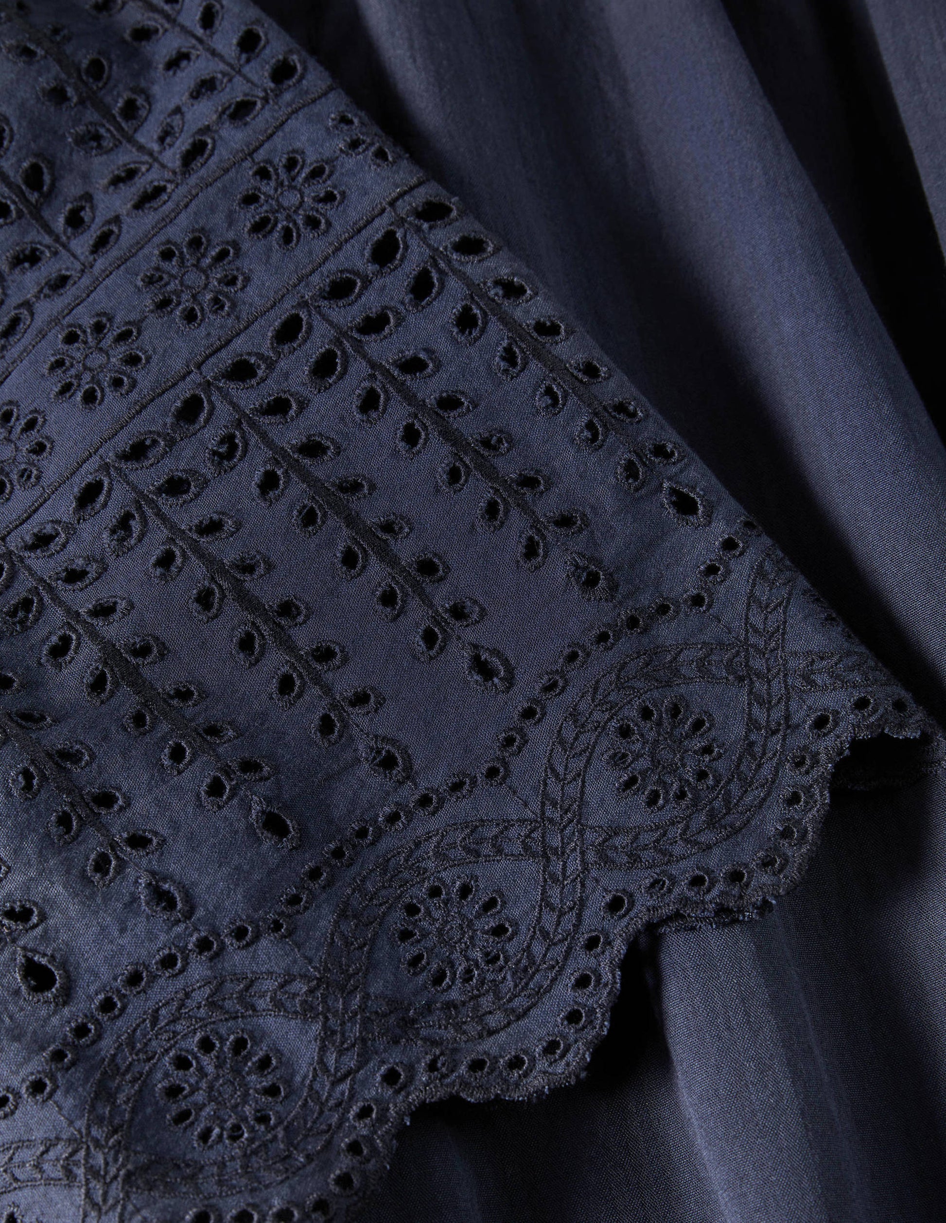 Erin Cotton Broderie Dress-Navy-6