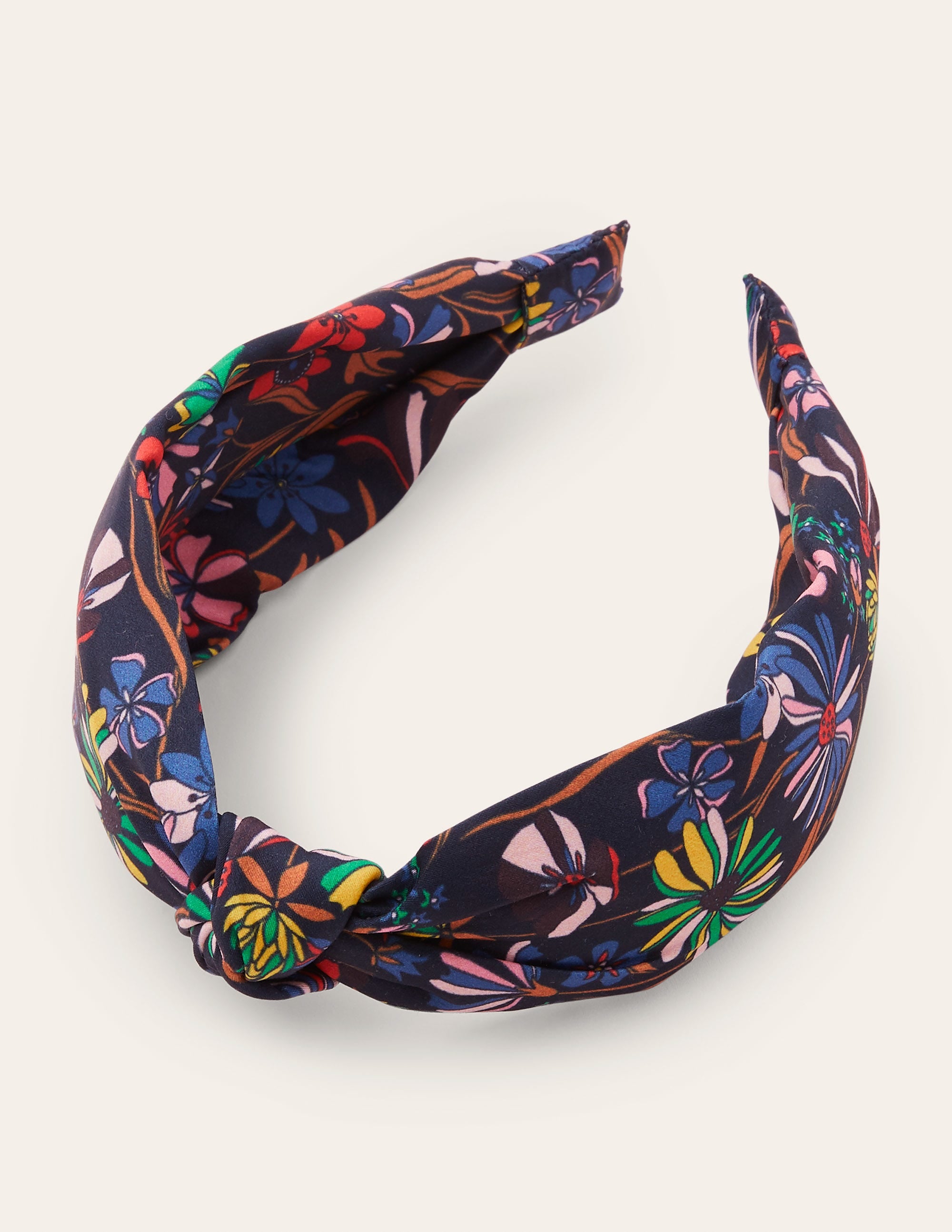 Knotted Headband-Black, Wild Dandelion - Image 2