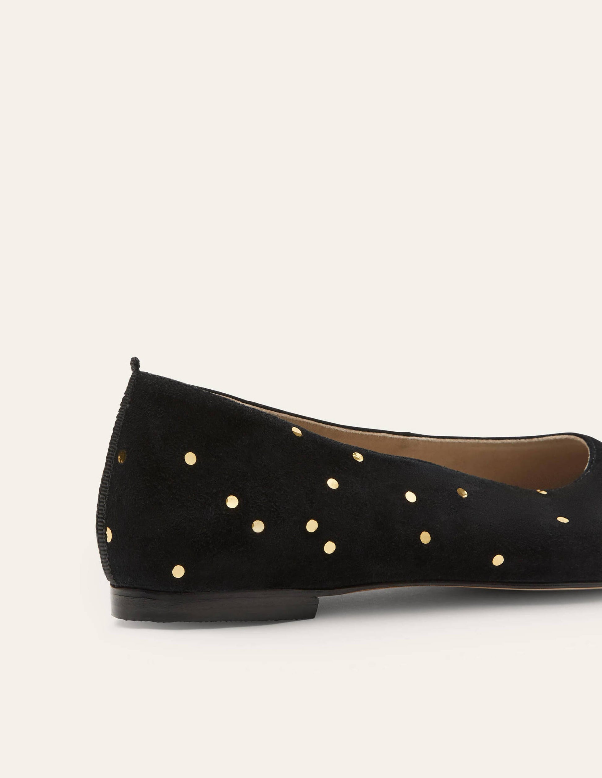 Catriona Ballerinas-Black and Gold, Scattered Spot-4