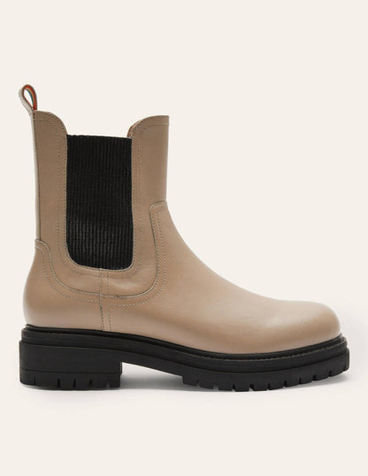 Chunky Chelsea Boots-Irish Cream-2