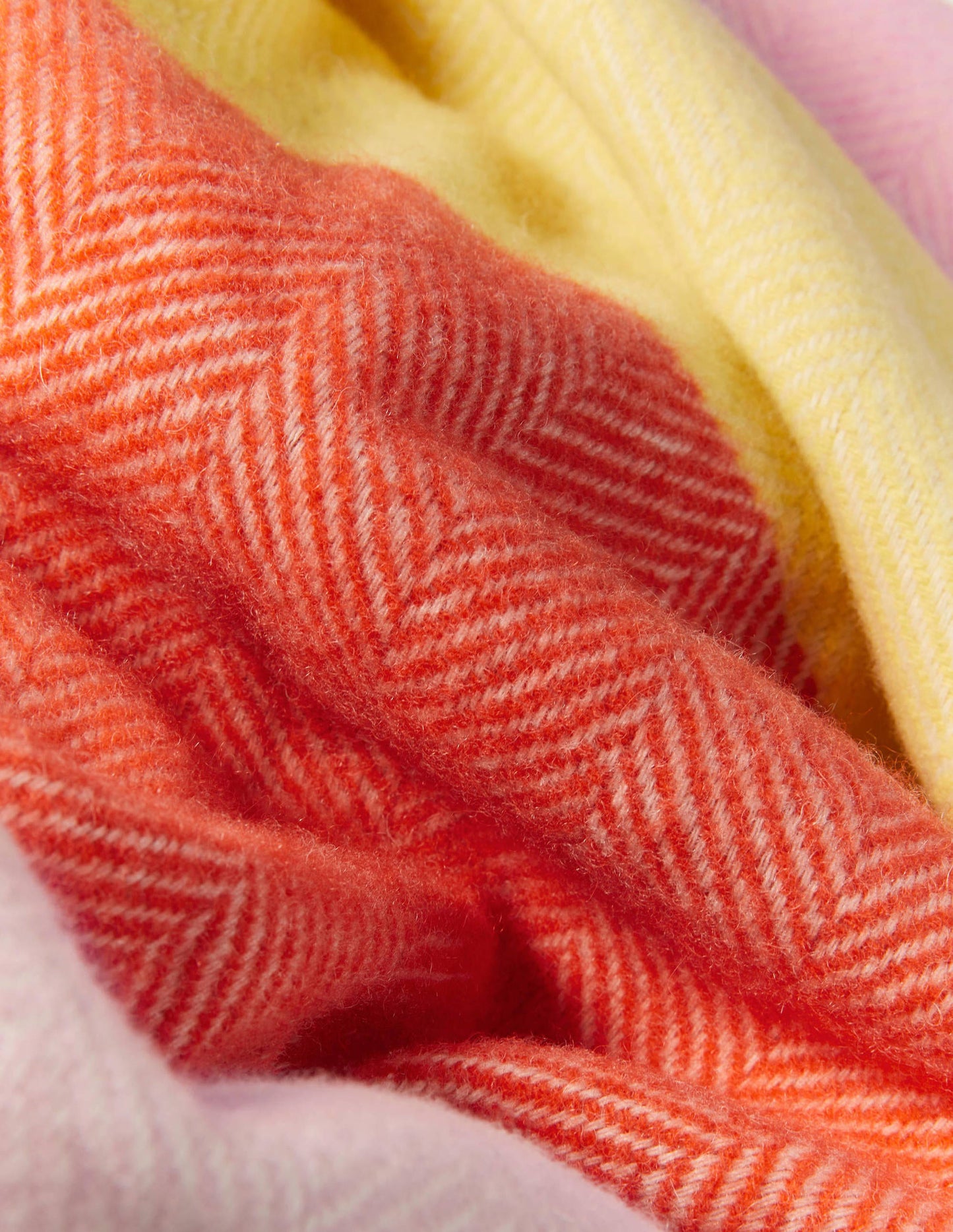 Woven Wool Scarf-Multi Stripe