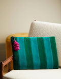 Velvet Laptop Pouch-Sail/Forest