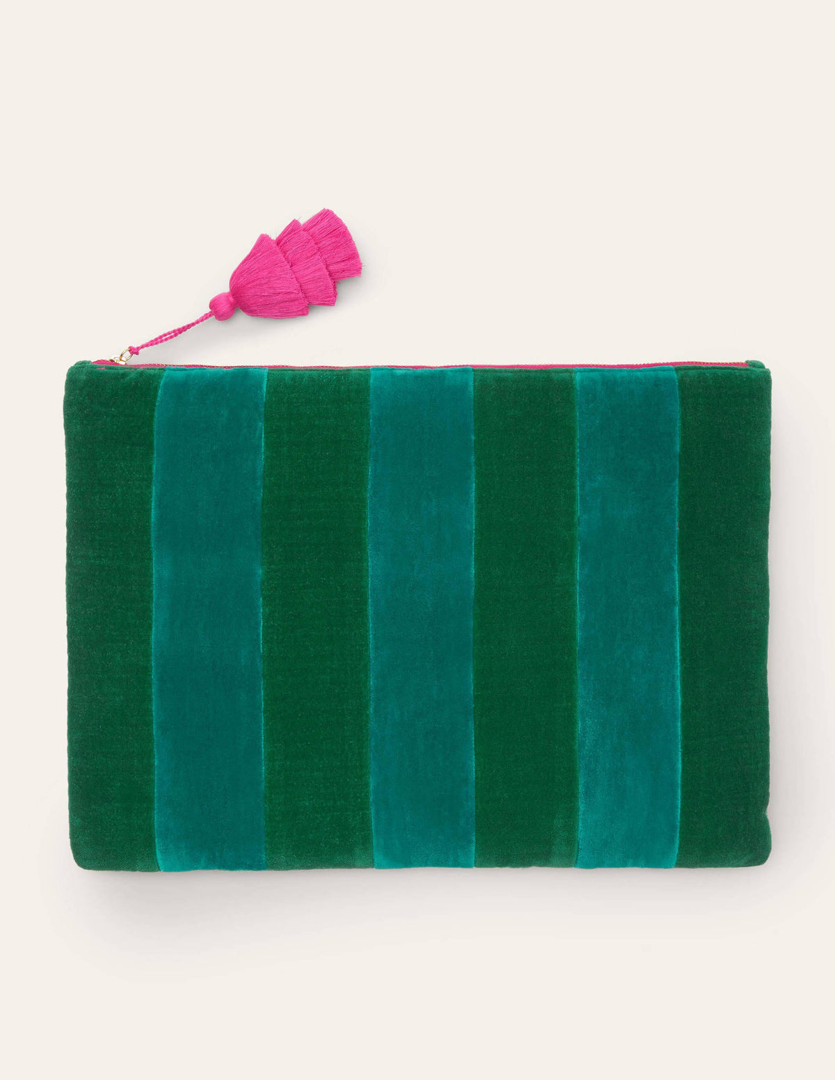 Velvet Laptop Pouch-Sail/Forest-2