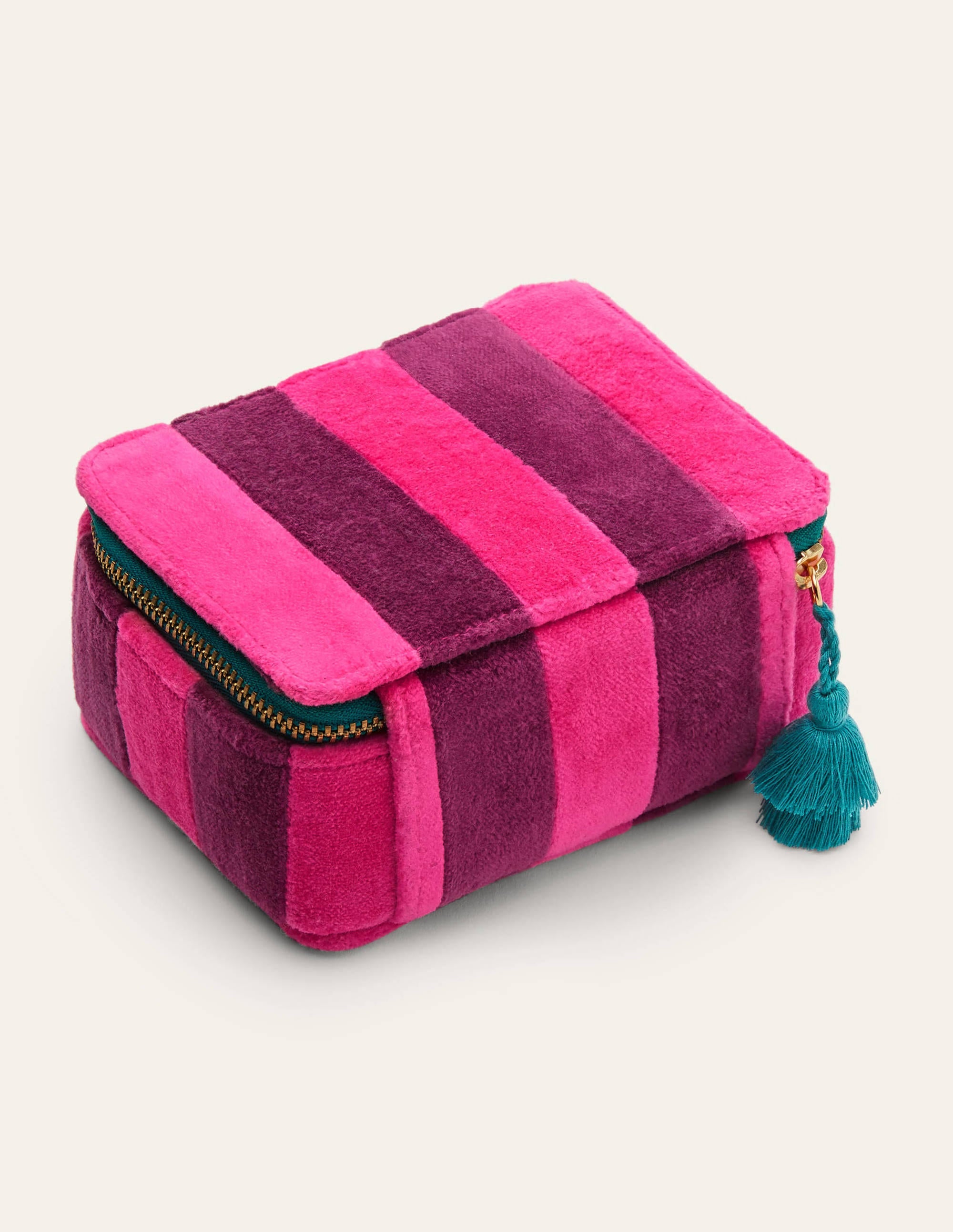 Velvet Trinket Box-Festival Pink/Wine - Image 3