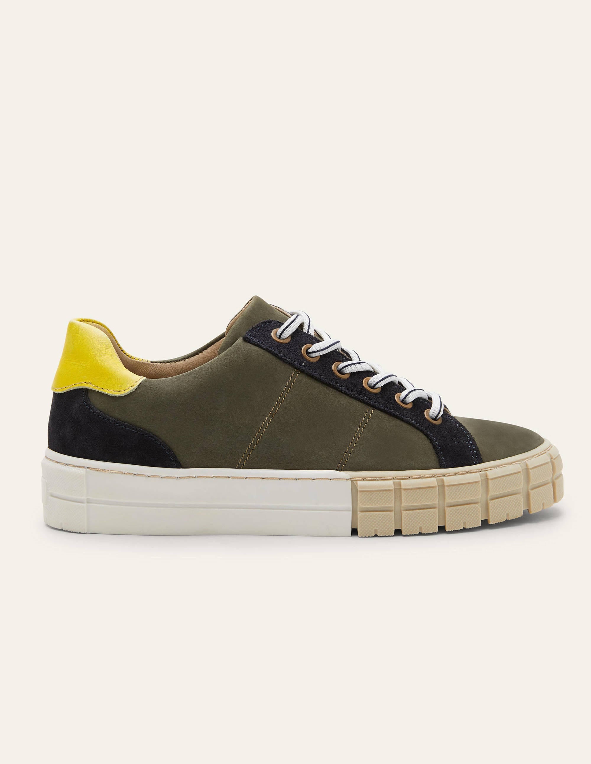 Pippa Layered Sole Trainers-Alder/Navy - Image 2