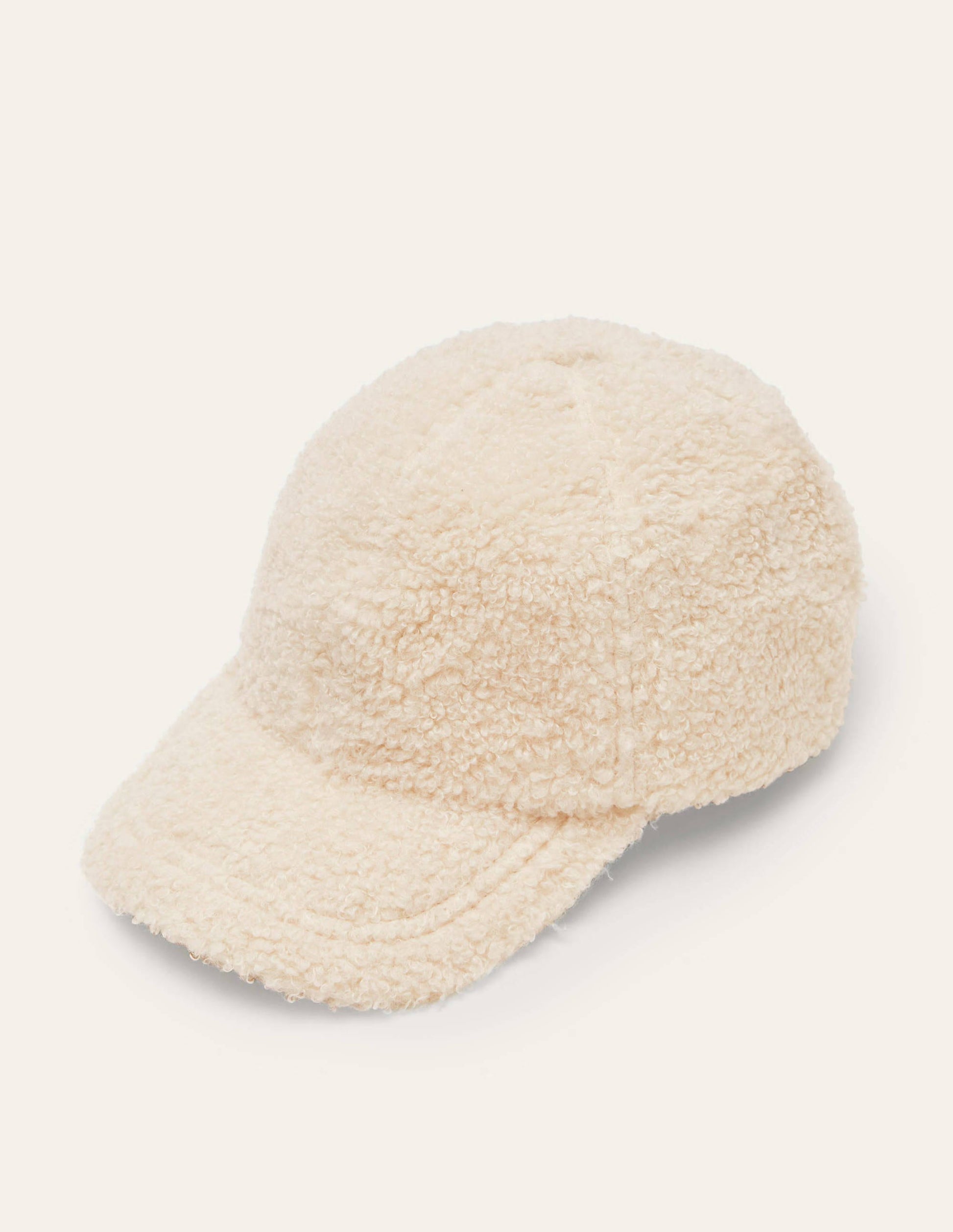 Borg Baseball Cap-Natural-1